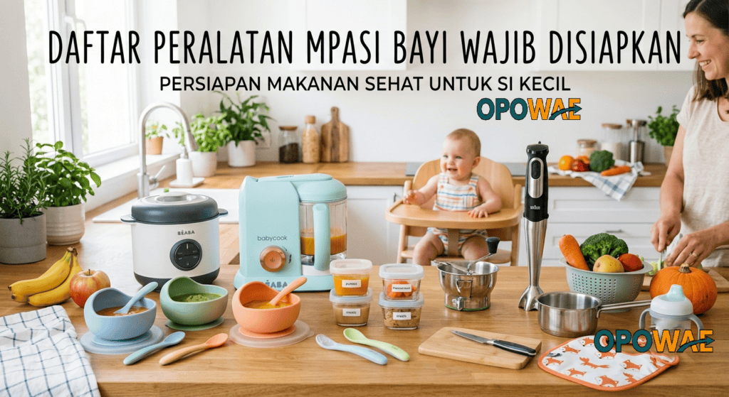 peralatan dapur penunjang MPASI bayi