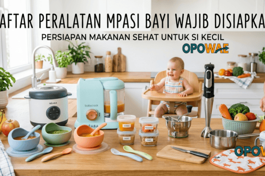 peralatan dapur penunjang MPASI bayi