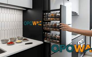cara menata bumbu dapur di dapur kecil