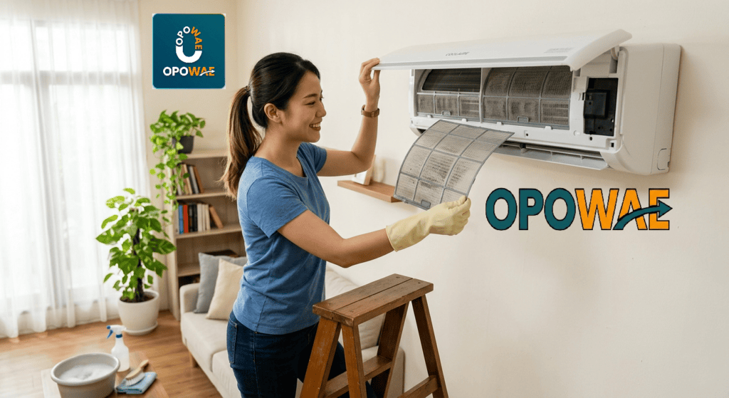 cara membersihkan filter AC sendiri