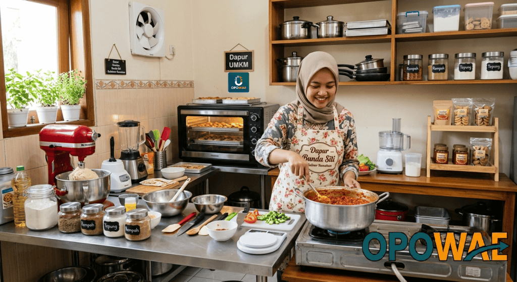 perlengkapan dapur untuk usaha kuliner rumahan