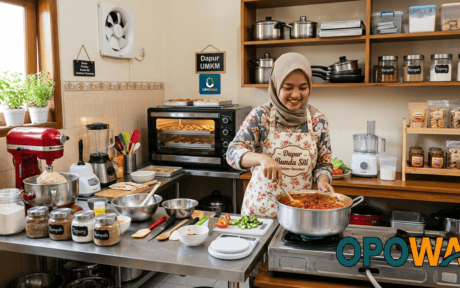 perlengkapan dapur untuk usaha kuliner rumahan